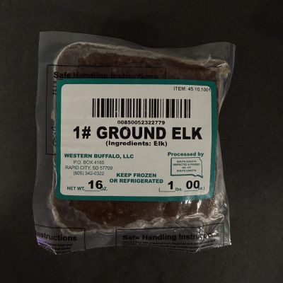 1 pount ground elk